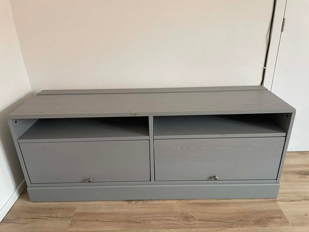 Meuble tv gris ikea, Ophalen, Zo goed als nieuw