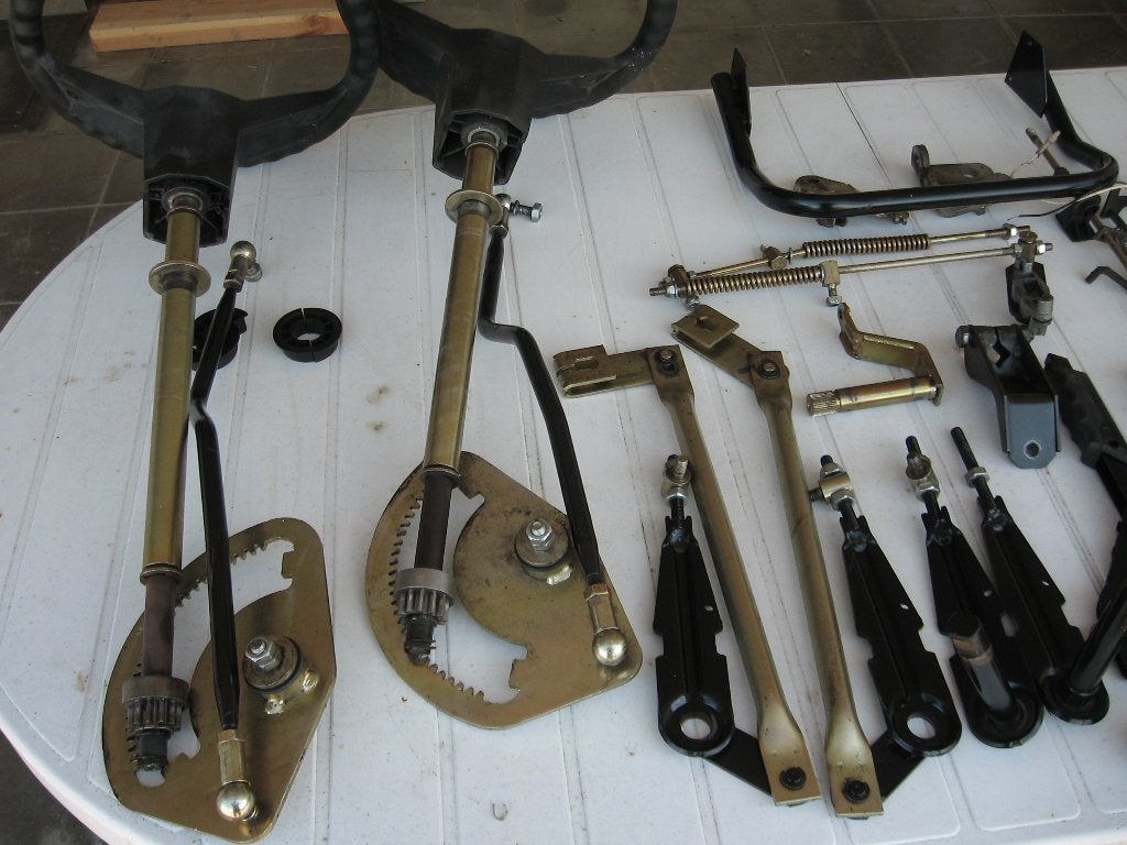 Tracteur tondeuse lot de pièces Castel Garden 102, Enlèvement, Utilisé, Castelgarden, 120 cm ou plus