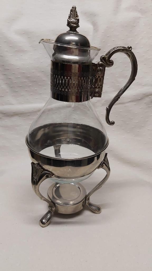 Vintage koffie / theekaraf, theepot, koffiepotje, Antiek en Kunst, Ophalen