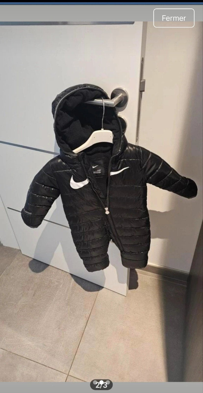 Nike 62/68 jongensjas, Kinderen en Baby's, Ophalen of Verzenden, Jongetje