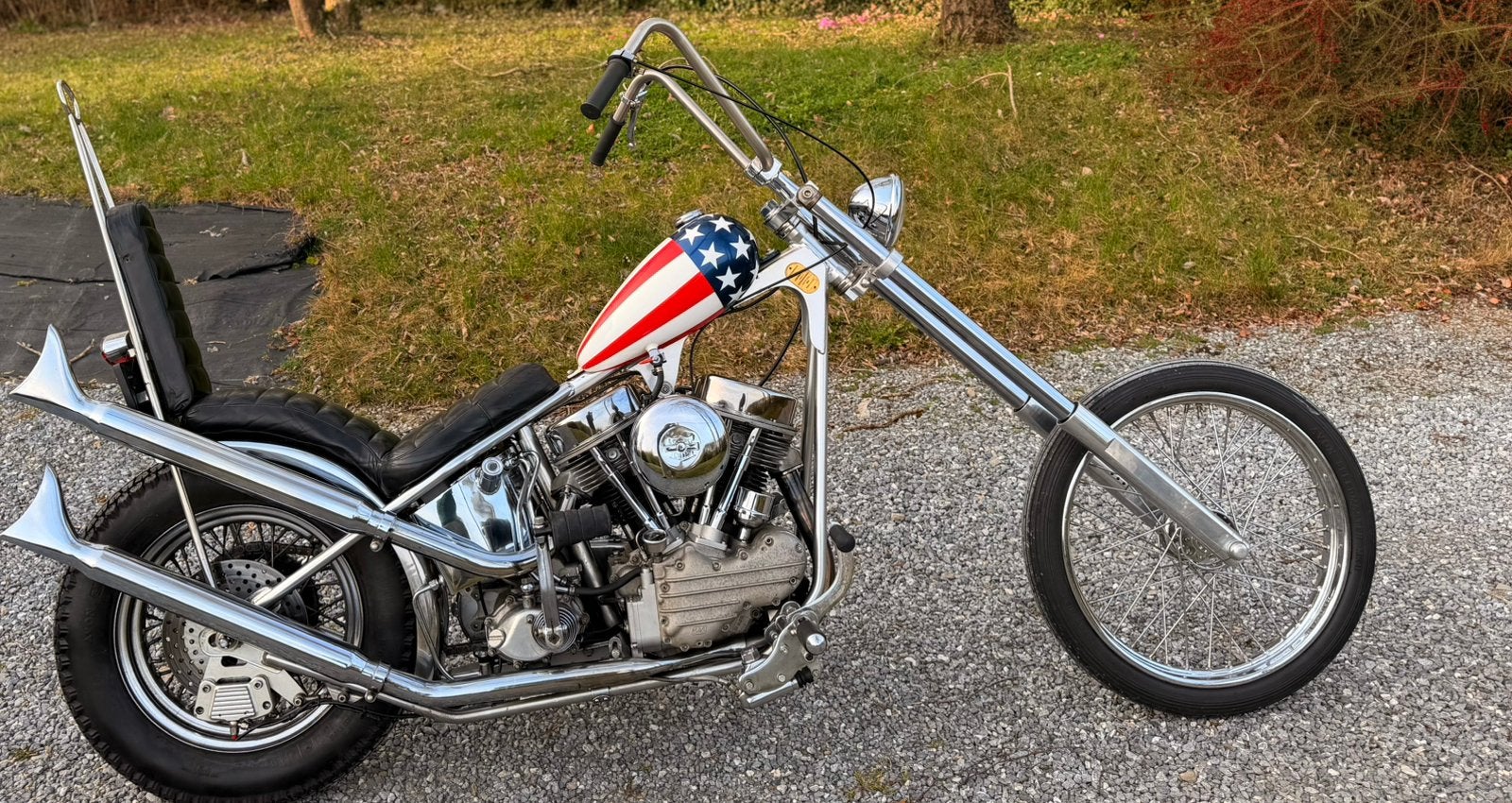 Harley davidson panhead Captain America replica, Motoren, Particulier, Chopper