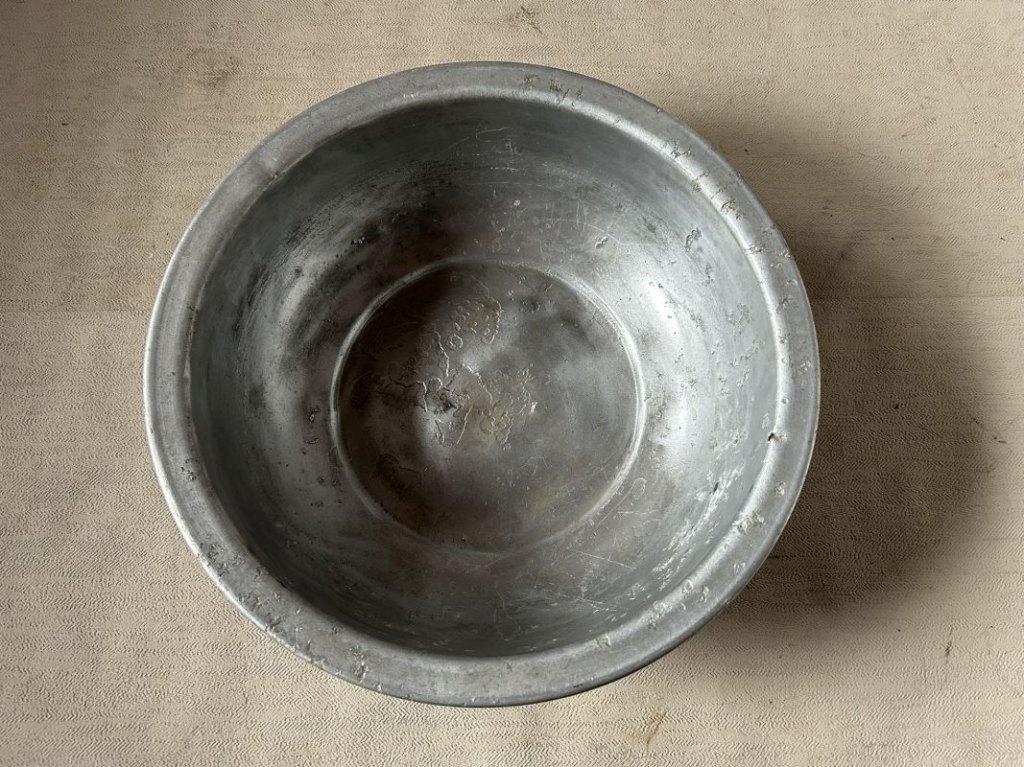 wo2 - Duitse Luftwaffe waskom aluminium Fl.U.V. 1939, Verzamelen, Ophalen of Verzenden, Luchtmacht, Overige typen