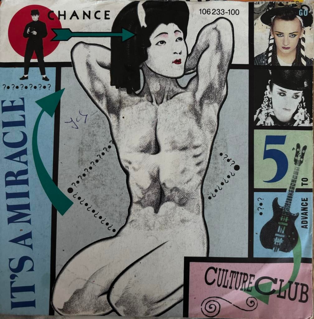 Culture club - it’s a miracle - love twist ( 7” vinyl ) 1983, Enlèvement ou Envoi