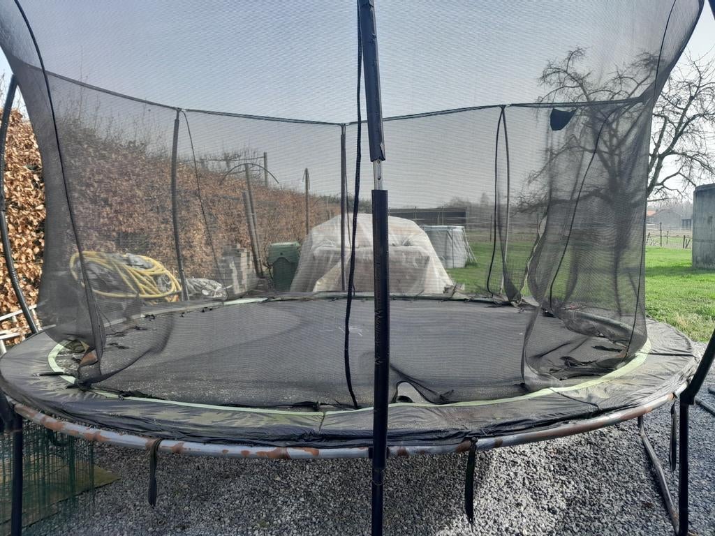Trampoline, Ophalen