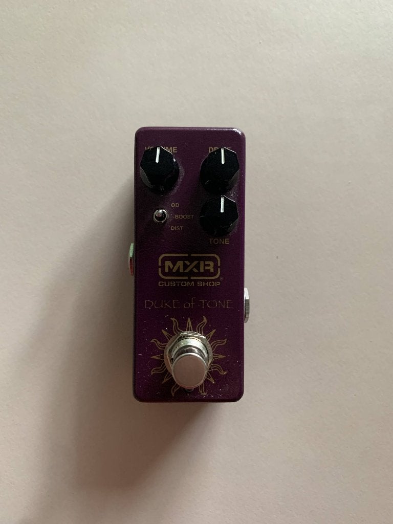 Analog Man MXR - Duke Of Tone Overdrive Pedaal, Musique & Instruments, Effets, Enlèvement ou Envoi, Utilisé, Distortion, Overdrive ou Fuzz