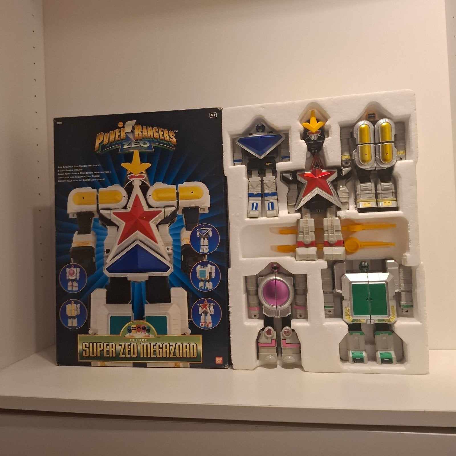 Power Rangers Super Zeo zord, Kinderen en Baby's, Speelgoed | Actiefiguren, Ophalen of Verzenden