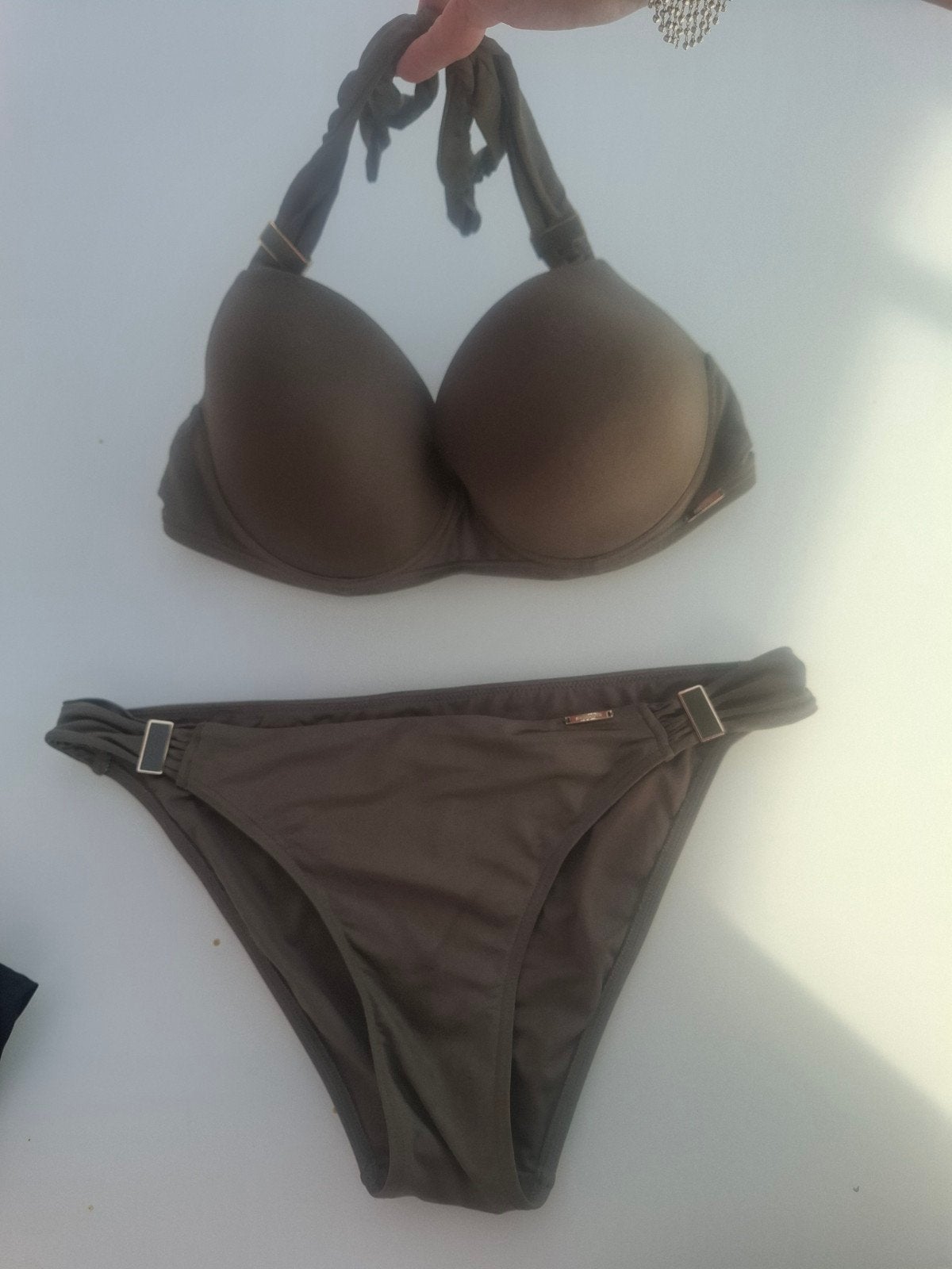 Bikini Sapph XL Fr95E kaki, Kleding | Dames, Badmode en Zwemkleding, Sapph, Ophalen of Verzenden, Zo goed als nieuw, Bikini
