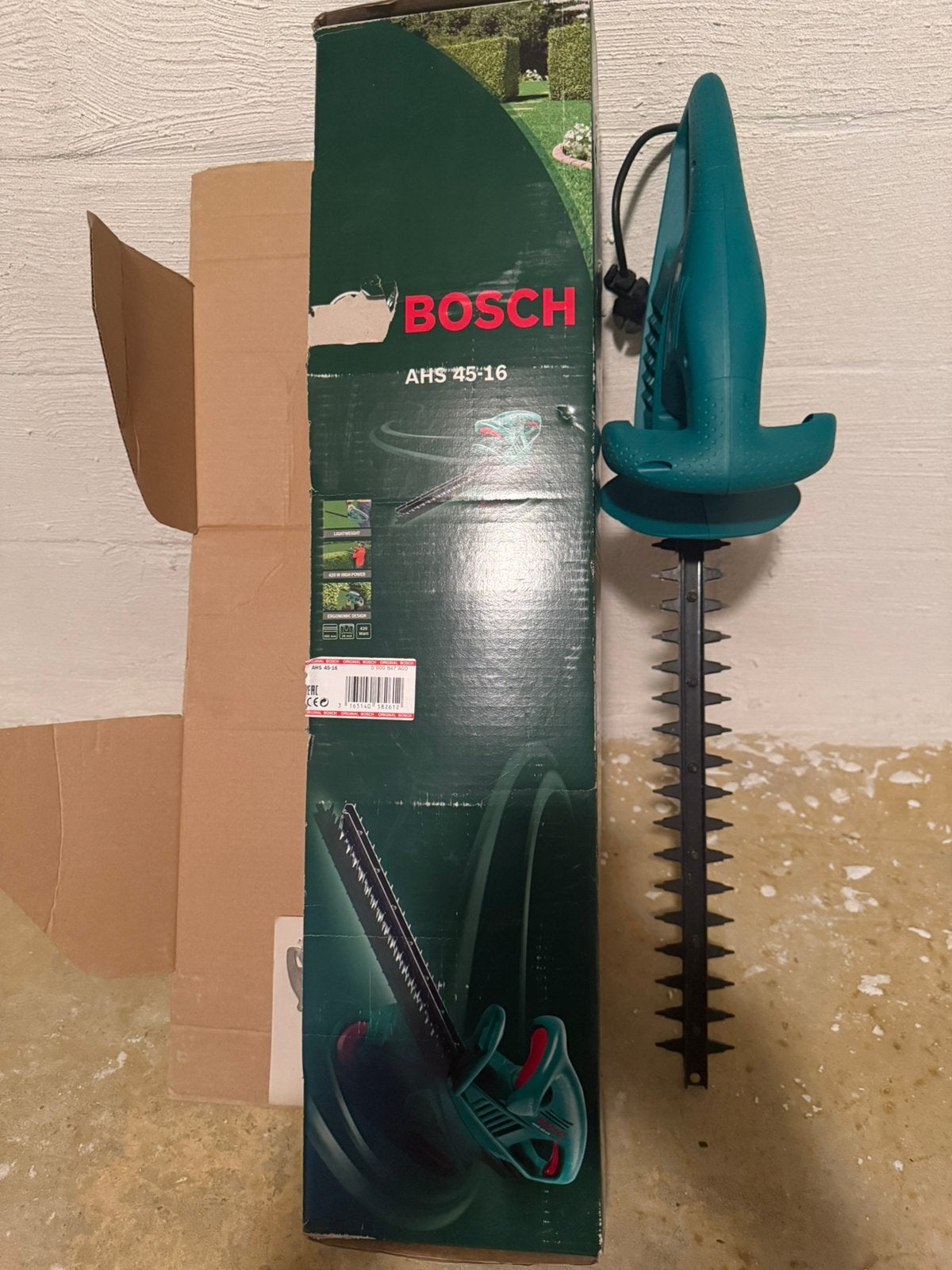 Heggeschaar BOSCH AHS 45-16, Tuin en Terras, Ophalen, Zo goed als nieuw, Elektrisch