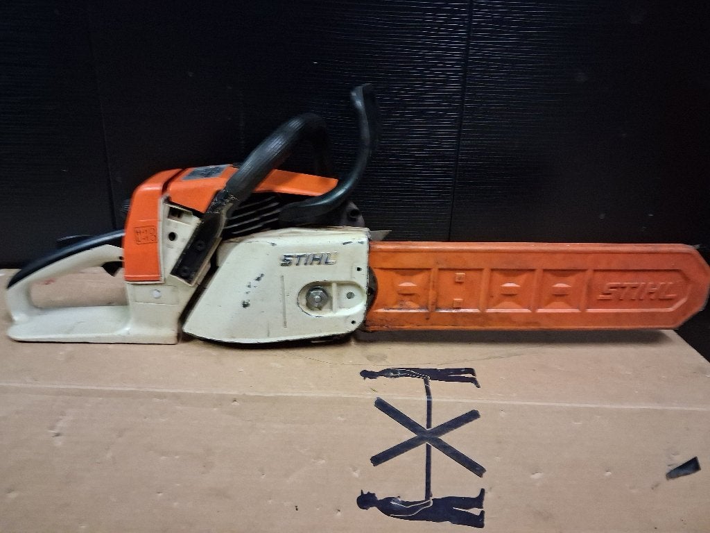 Kettingzaag Stihl 024, Doe-het-zelf en Bouw, Ophalen, Gebruikt, Kettingzaag, Sttil