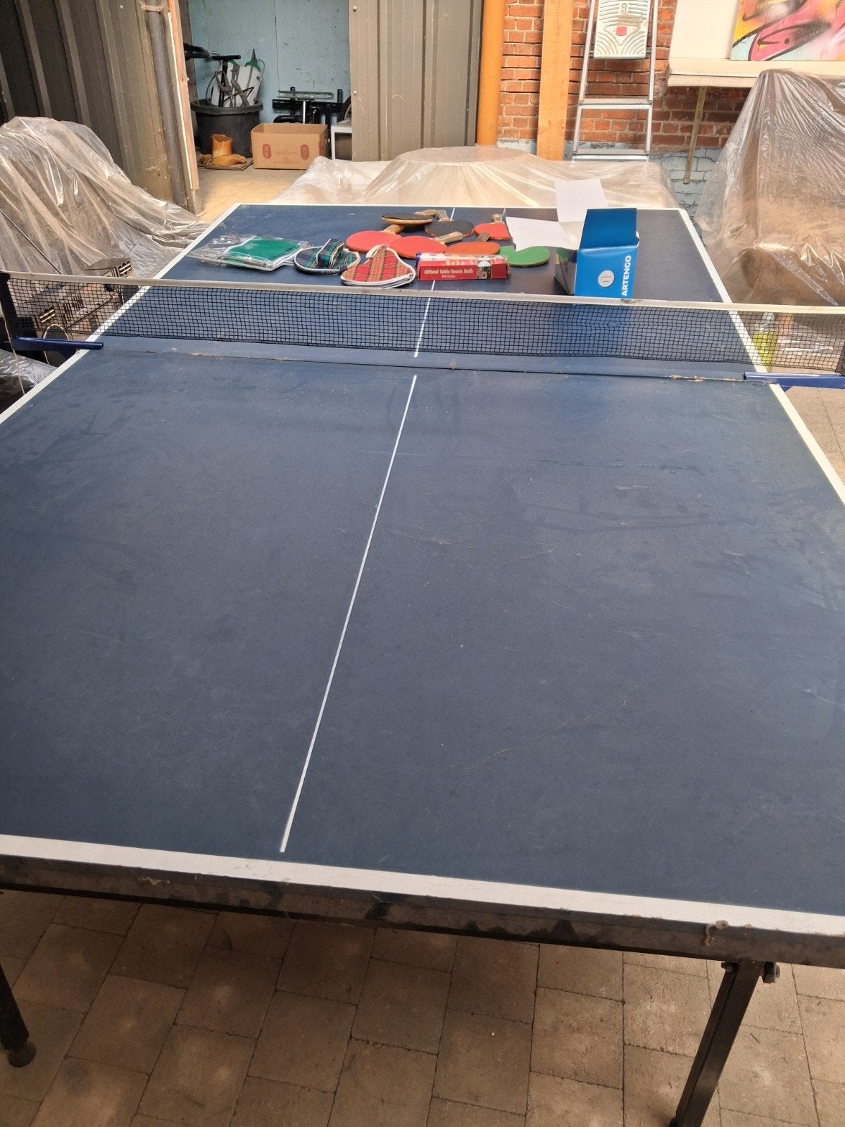 Ping pongtafel, Sport en Fitness, Tafeltennis, Ophalen