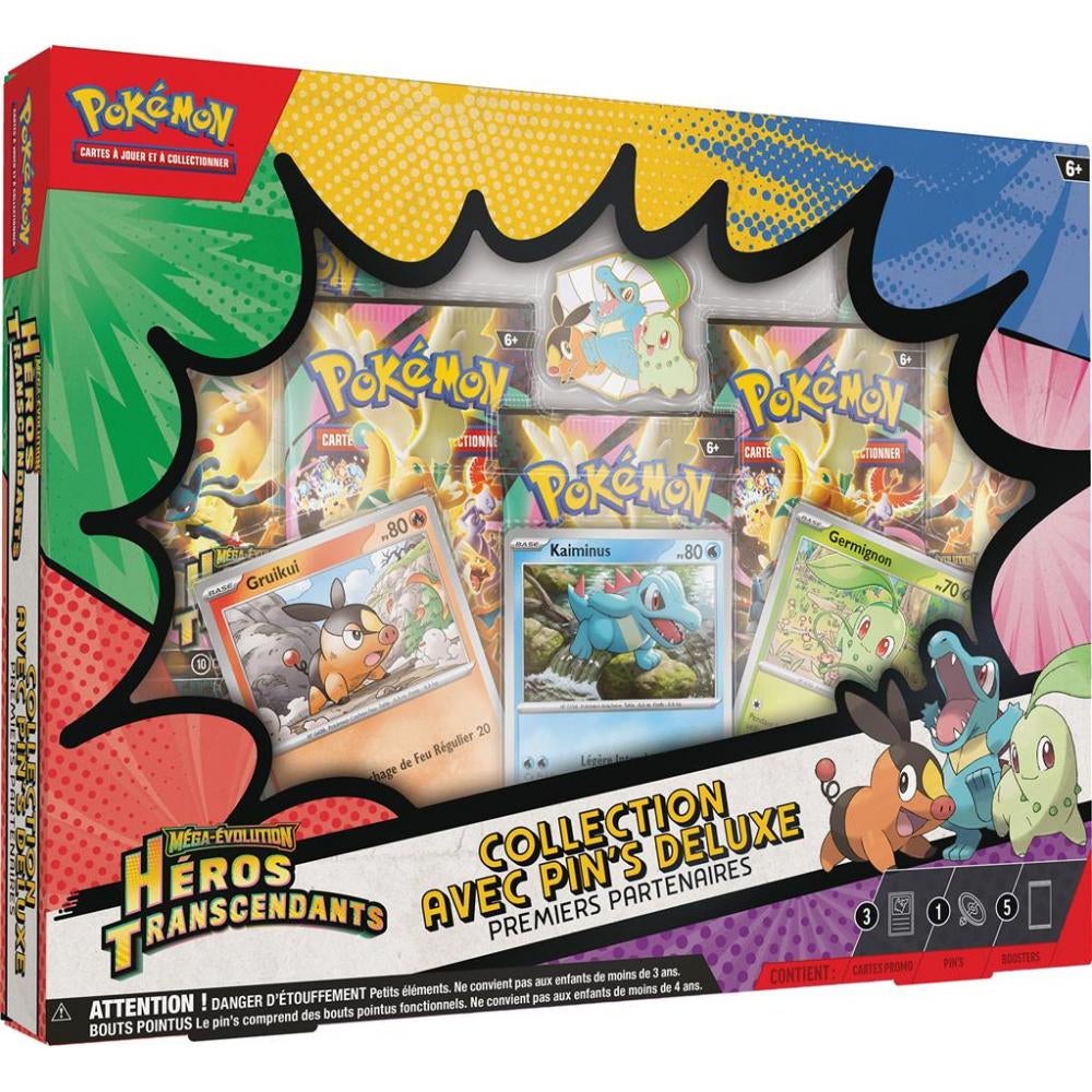 Pokemon Collection Pins Deluxe Premiers Partenaires, Ophalen, Nieuw, Boosterbox