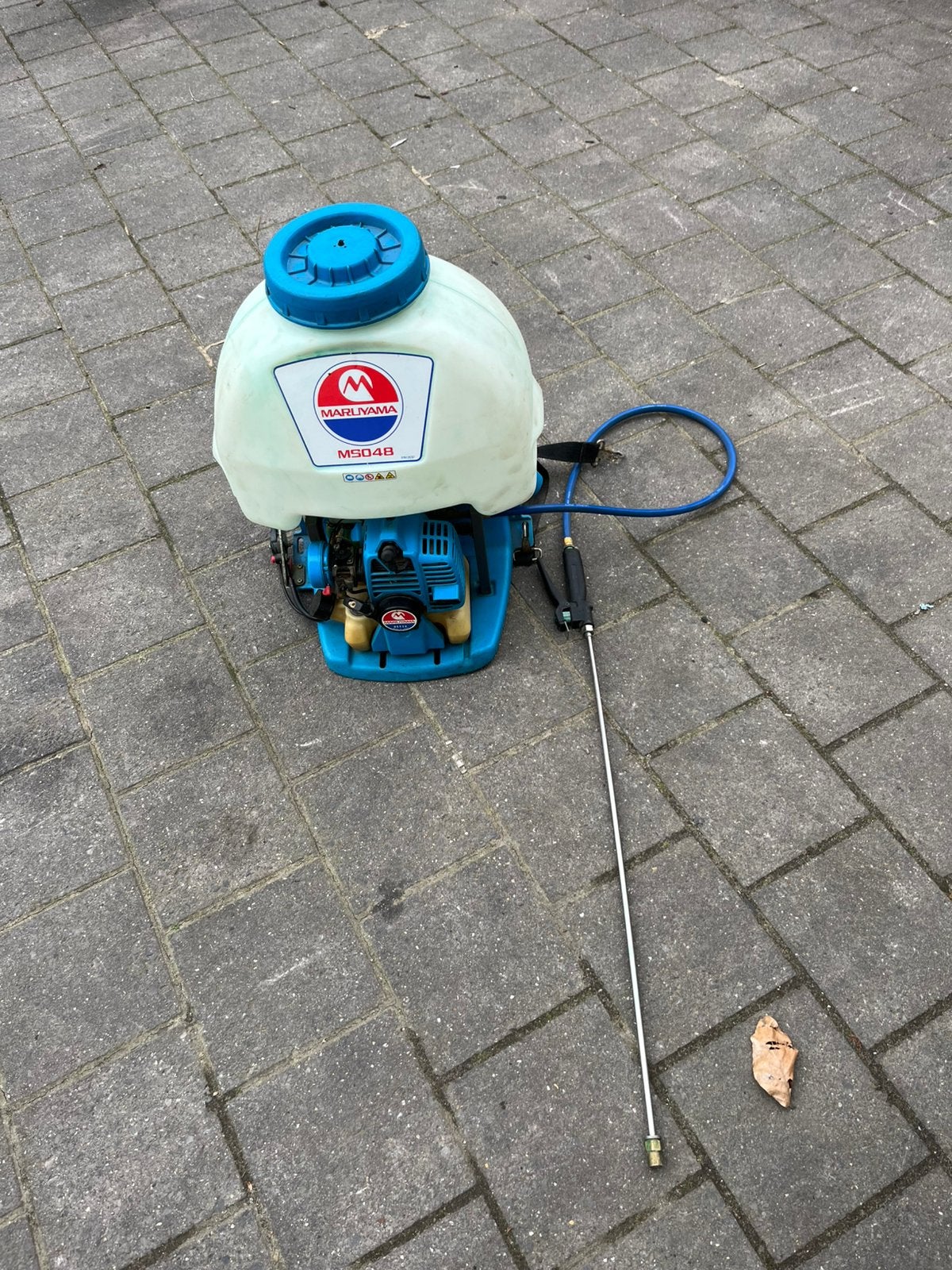 Maruyama benzine sproeier, Tuin en Terras, Bosmaaiers, Ophalen of Verzenden, Zo goed als nieuw, Benzine