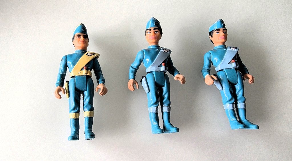 3 vintage Thunderdome Matchbox figuren, Collections, Enlèvement ou Envoi