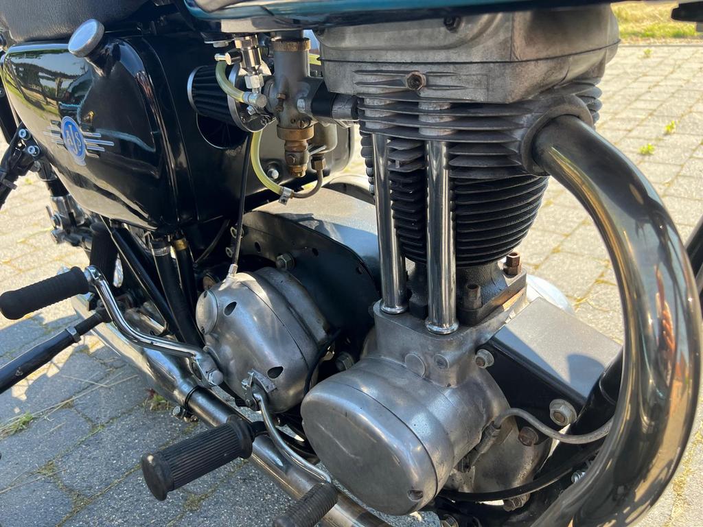 AJS 500 avec sidecar, Autre, 1 cylindre, Manuelle