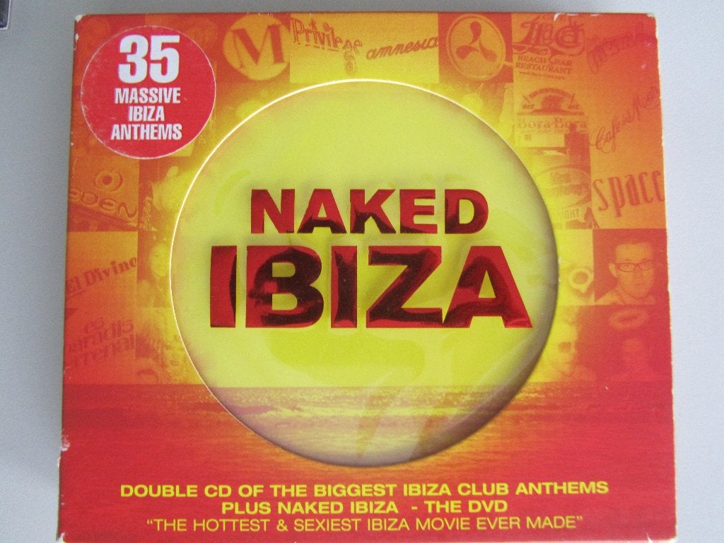 2CD/1DVD NAKED IBIZA (35 tracks), CD & DVD, Enlèvement ou Envoi, Utilisé, Trance, Compilation
