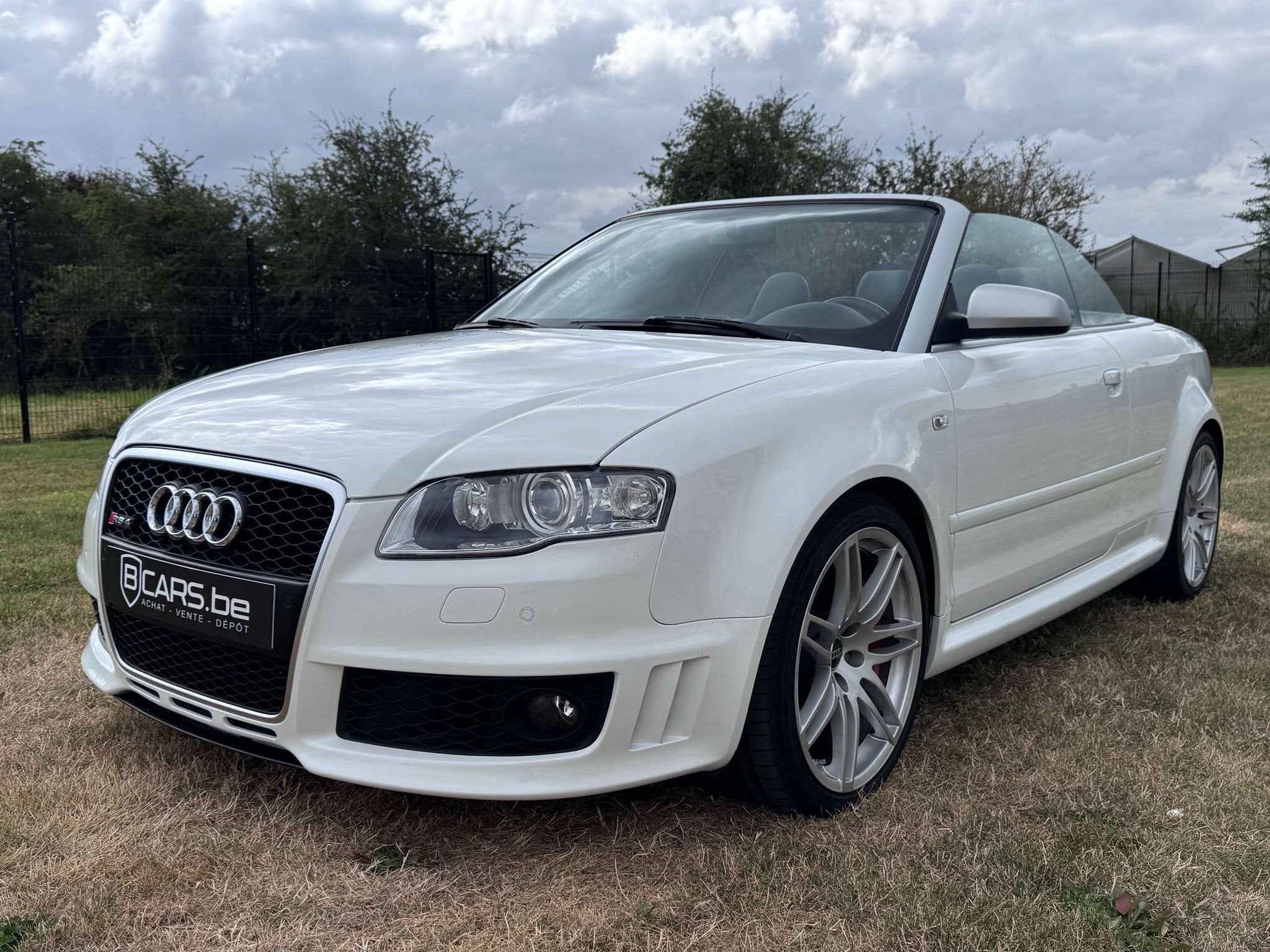 Audi RS4 RS4 Cabriolet 4.2i V8 40v Quattro, Cuir, Entreprise, Cabriolet, Noir