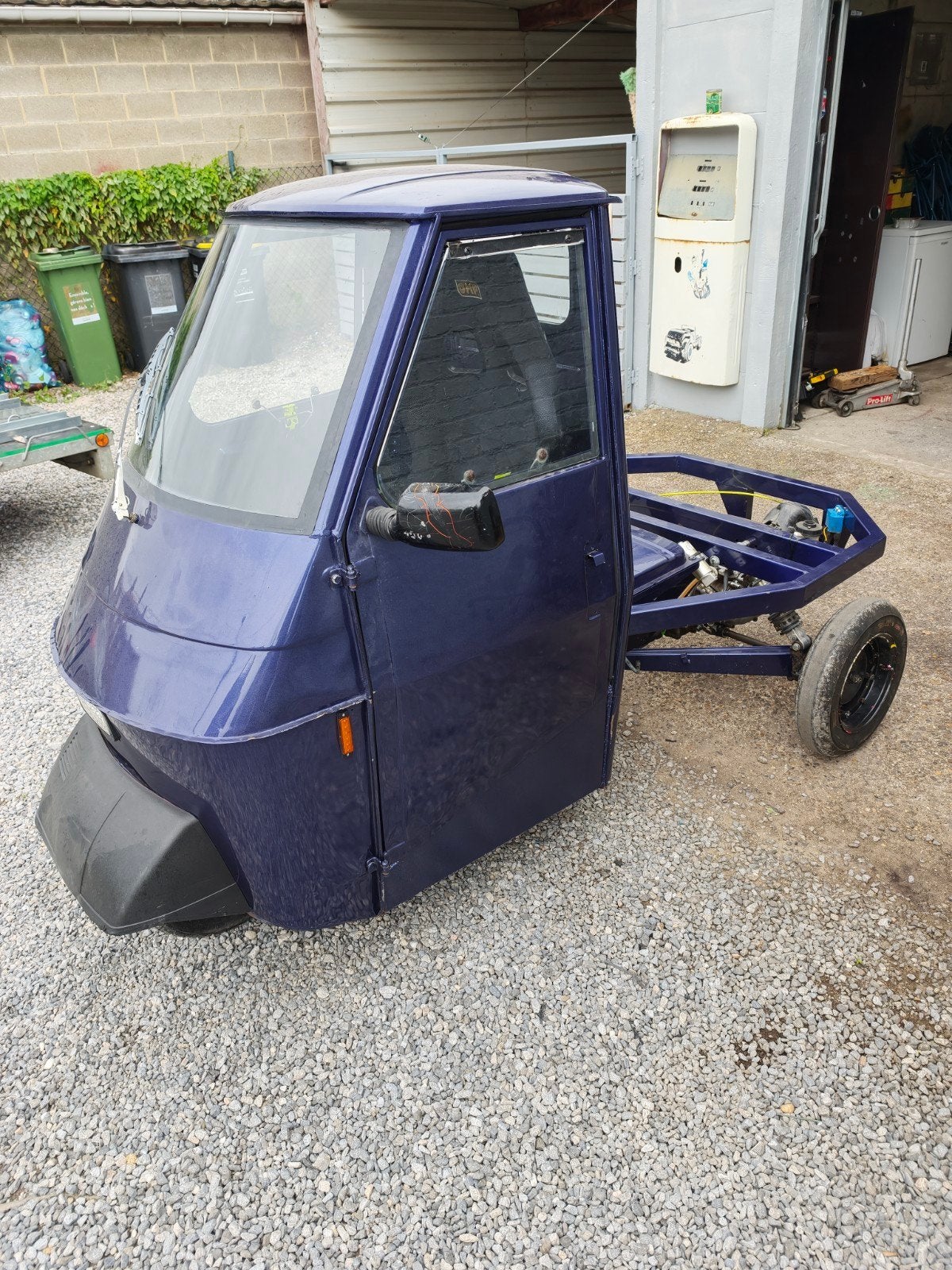 Piaggio Ape 50cc, Enlèvement