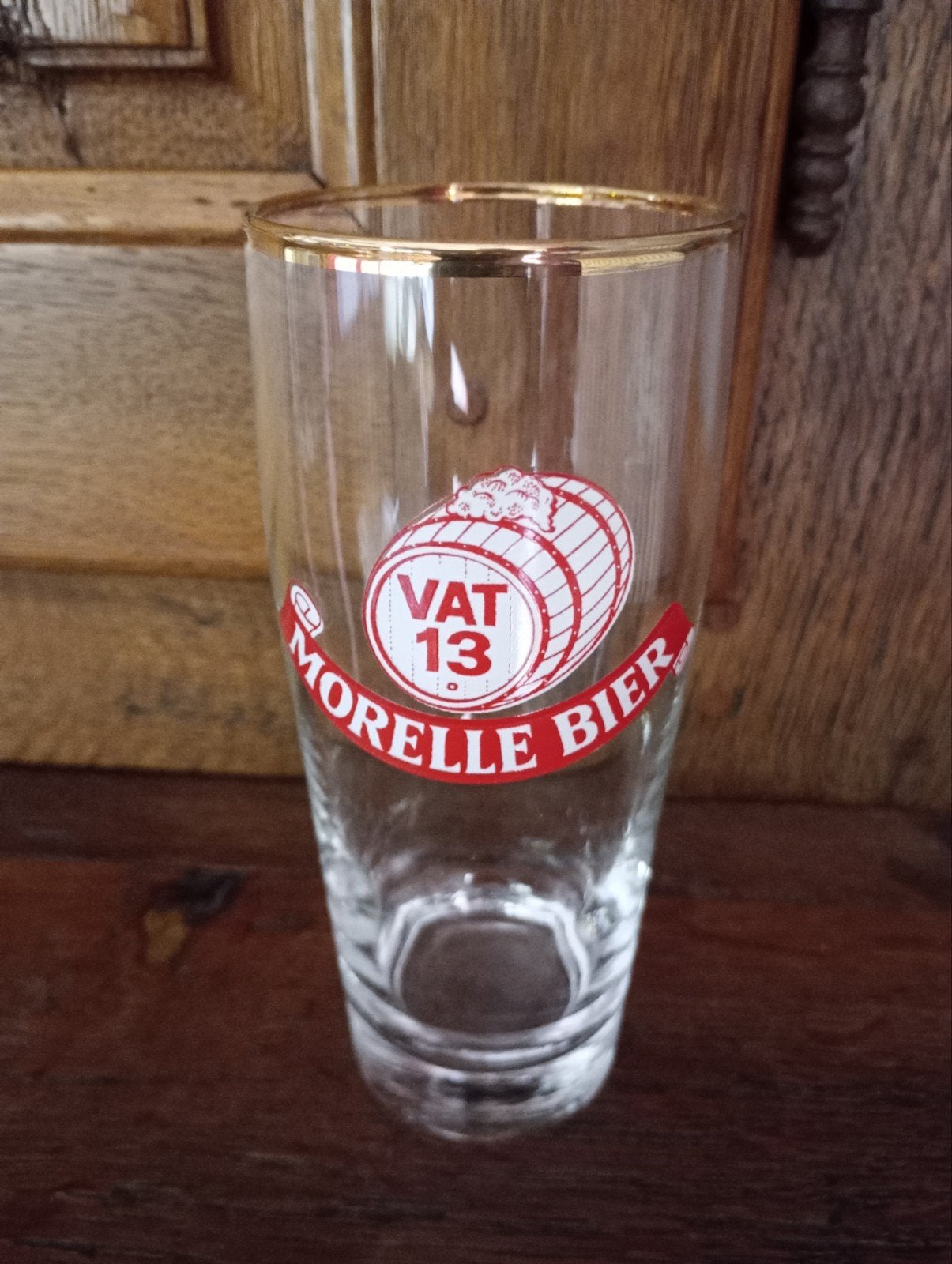 Brasserie bière verre Morelle, Collections, Enlèvement ou Envoi, Comme neuf, Verre ou Verres, Autres marques