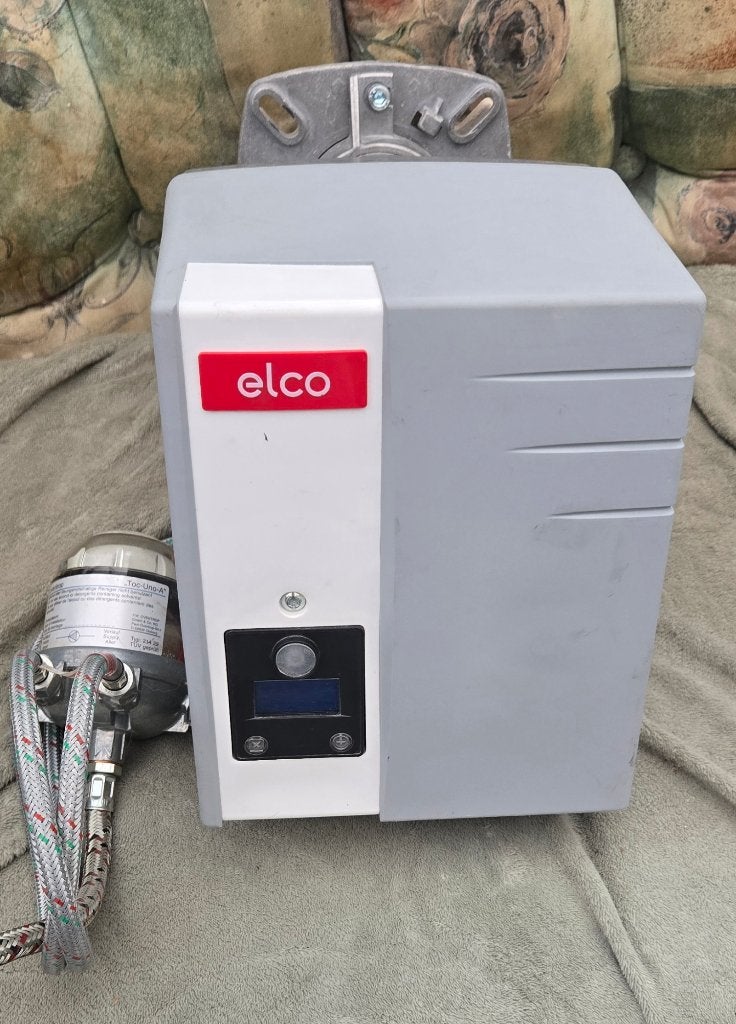 Elco Klockner VE1.35 Mazoutbrander + sproeier, Doe-het-zelf en Bouw, Ophalen, Zo goed als nieuw, Onderdeel, Minder dan 3 jaar oud