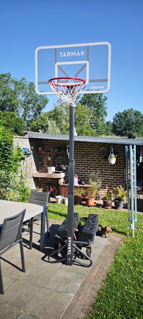 Basketring Tarmak B500 BOX, Sport en Fitness, Basketbal, Ophalen, Gebruikt, Ring, Bord of Paal