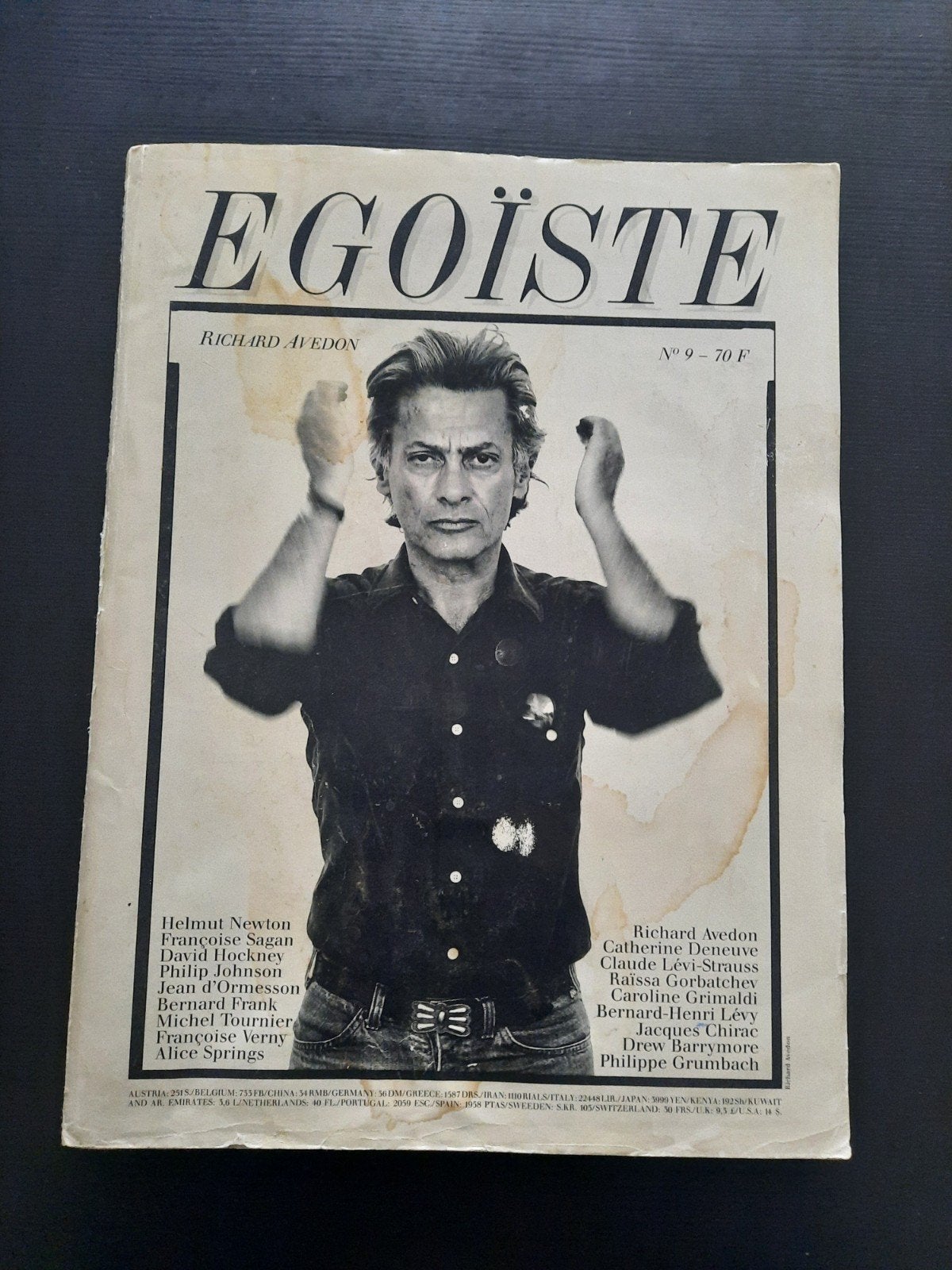 Égoïste n°9, Antiquités & Art, Antiquités | Livres & Manuscrits, Enlèvement, Nicole Wisniak