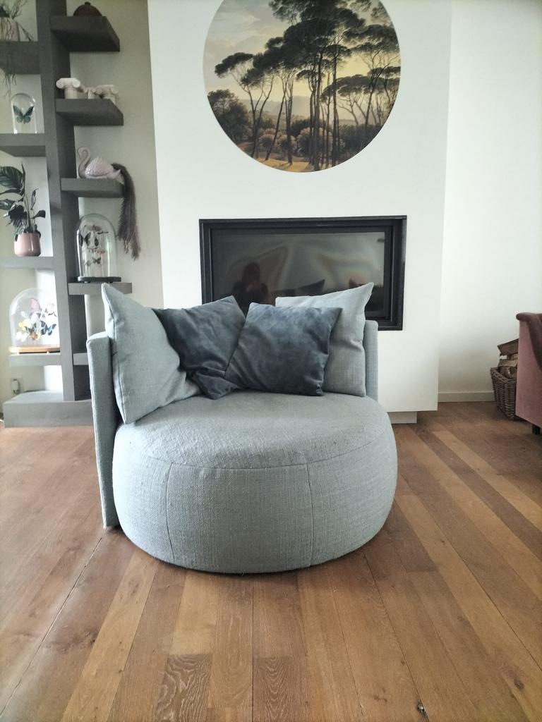 Loungezetel rond, Huis en Inrichting, Ophalen, Gebruikt