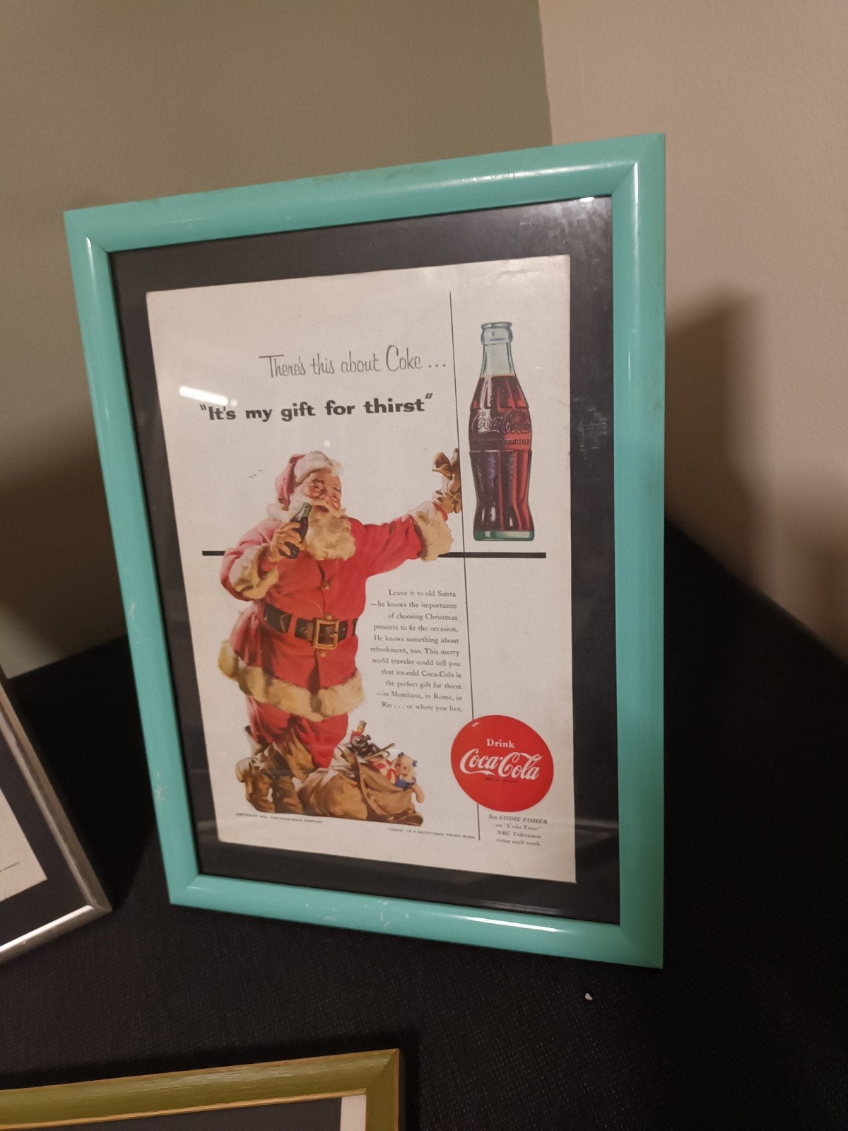 3 Originele Vintage Coca-Cola Christmas Reclames (Jaren '50), Verzamelen, Ophalen of Verzenden, ###, ###, ###