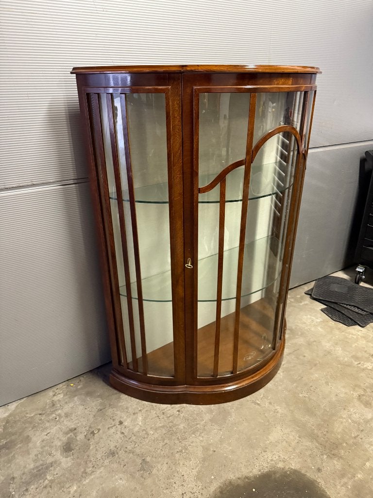 Art deco vitrine kast, Antiek en Kunst, Ophalen