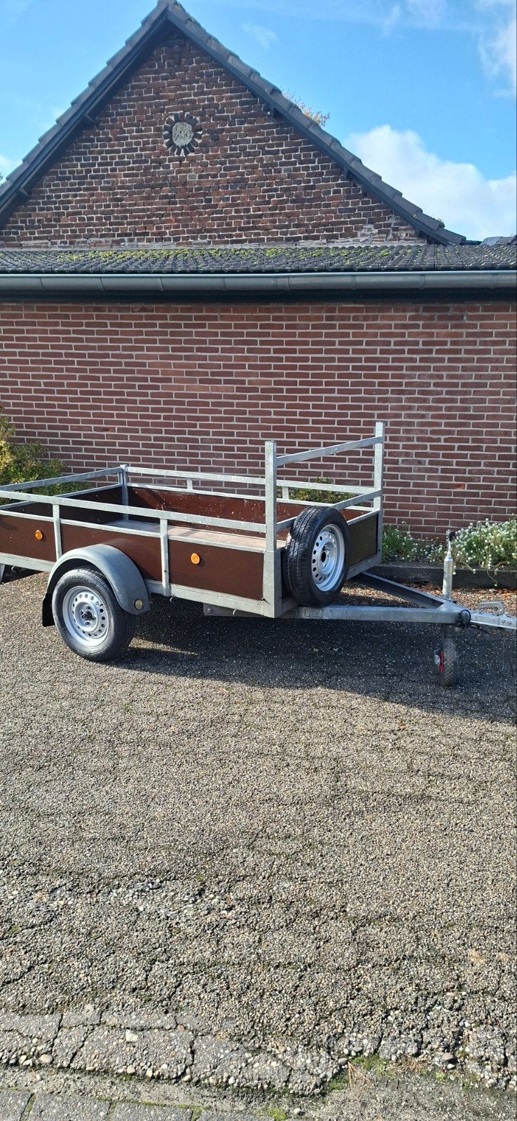 Aanhanger Enkelasser Aanhangwagen, Auto diversen, Ophalen, Gebruikt