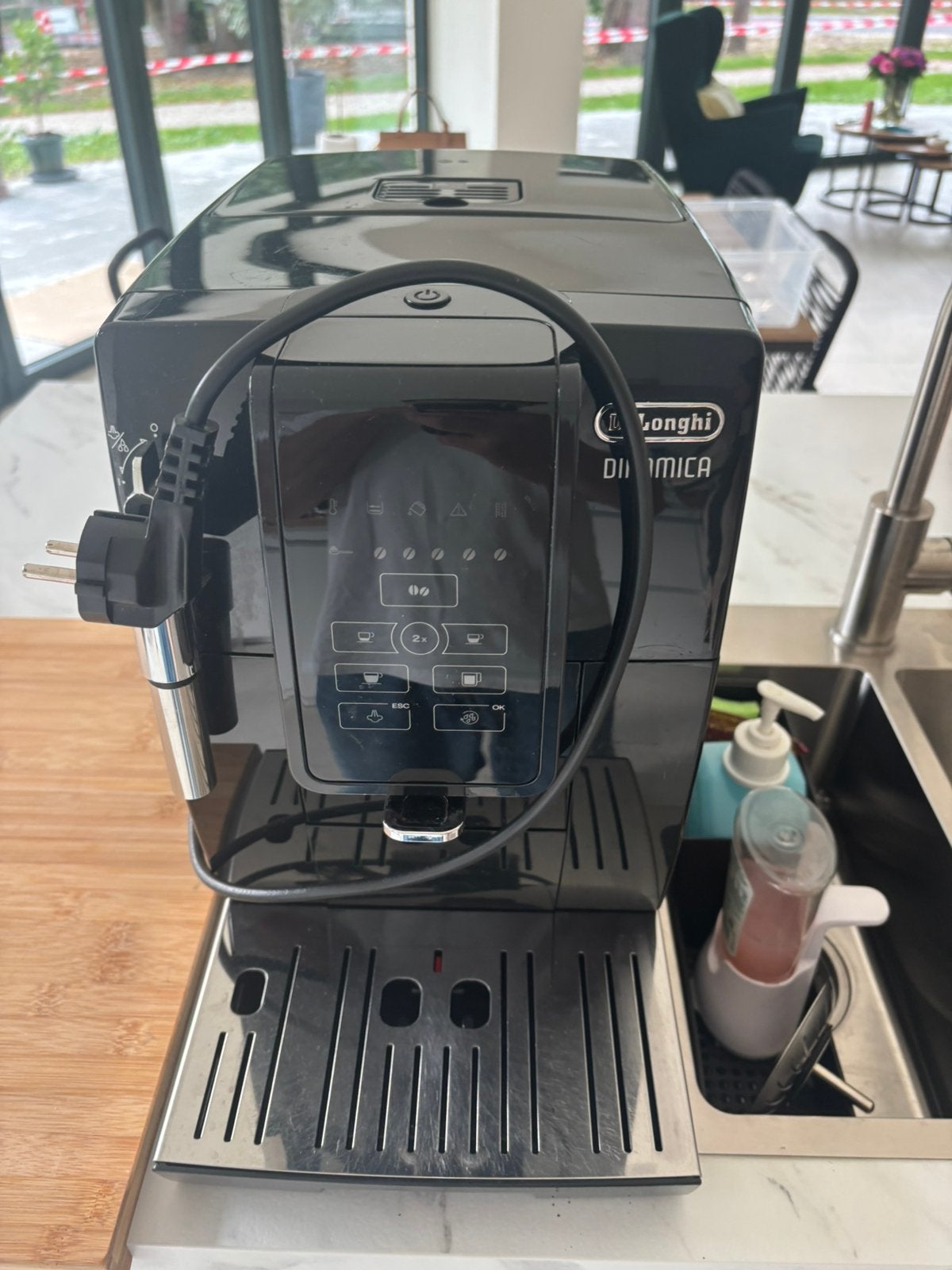Koffiemachine te koop, Ophalen, Zo goed als nieuw, Koffiemachine