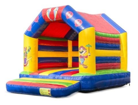Springkasteel Circus Pipo, Kinderen en Baby's, Speelgoed | Buiten | Springkussens, Ophalen, Gebruikt