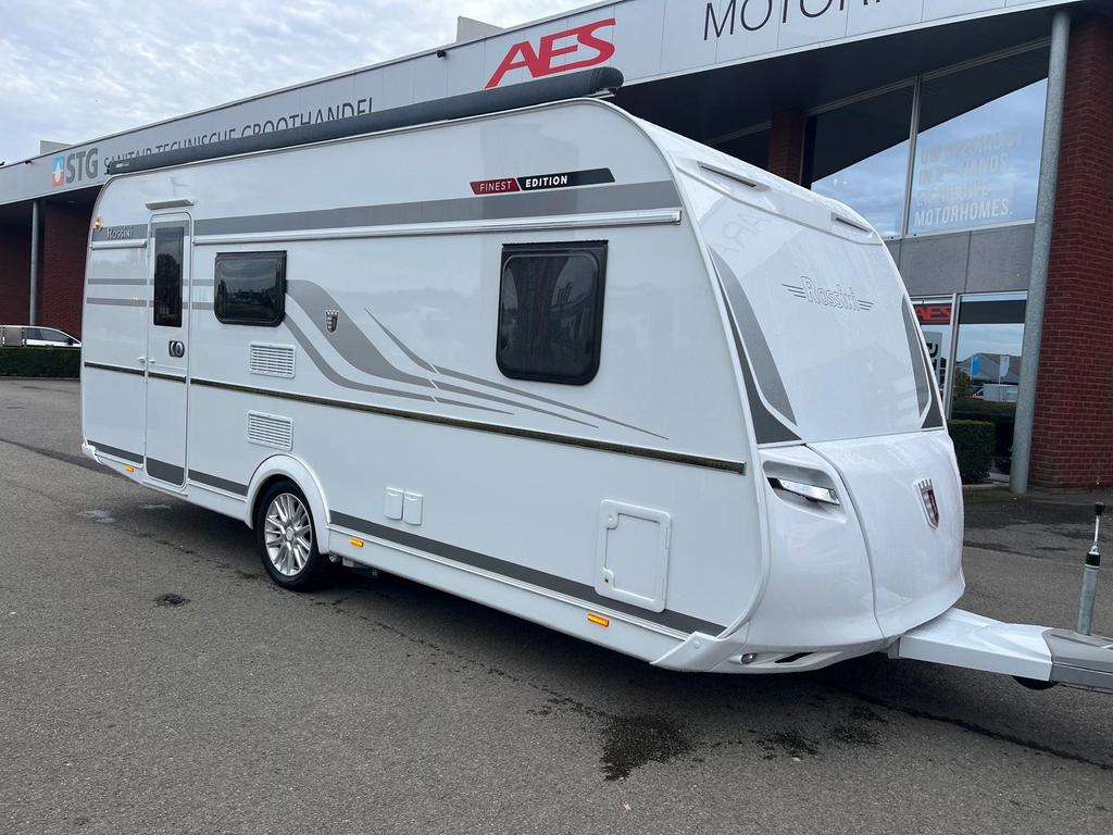 Tabbert rossini 540 stapelbed, Caravans en Kamperen, Stapelbed, Tabbert, Bedrijf, Luifel