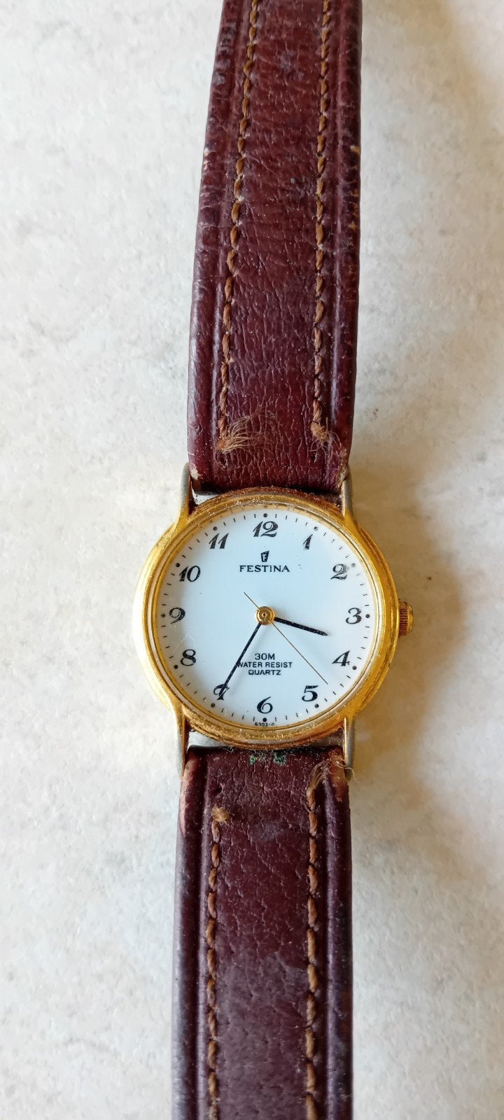 Festina vintage quartz horloge voor dames, Handtassen en Accessoires, Horloges | Dames, Overige merken, Overige materialen, Polshorloge