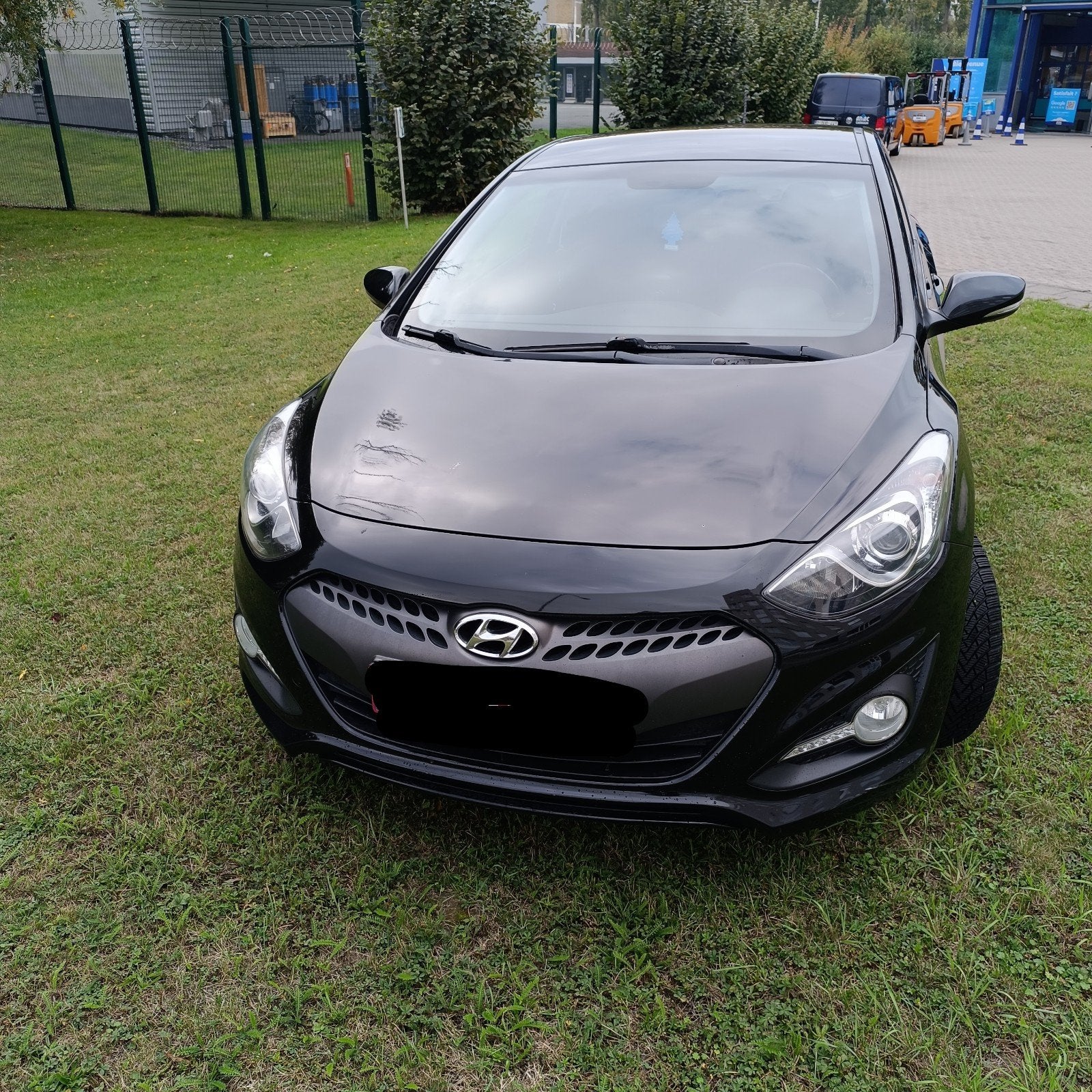 Hyundai i30 coupé, Auto's, Voorwielaandrijving, Euro 5, Stof, Zwart