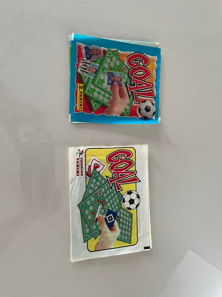 Panini - 2 Zakjes GOAL 1983 & 1999, Verzamelen, Ophalen of Verzenden, Zo goed als nieuw