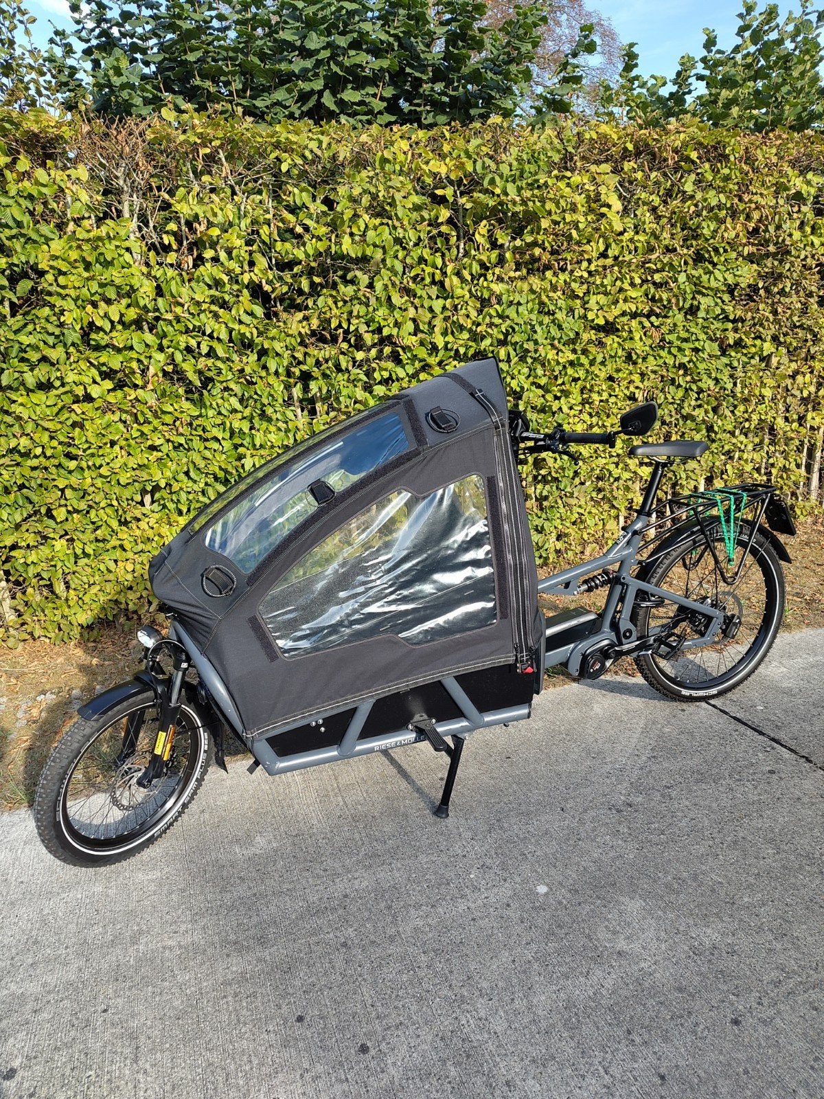 Riese en Muller Load, 75 CM, HS Rohloff 1000W, full option, Fietsen en Brommers, Gebruikt, Elektrisch, 2 kinderen, Schijfrem