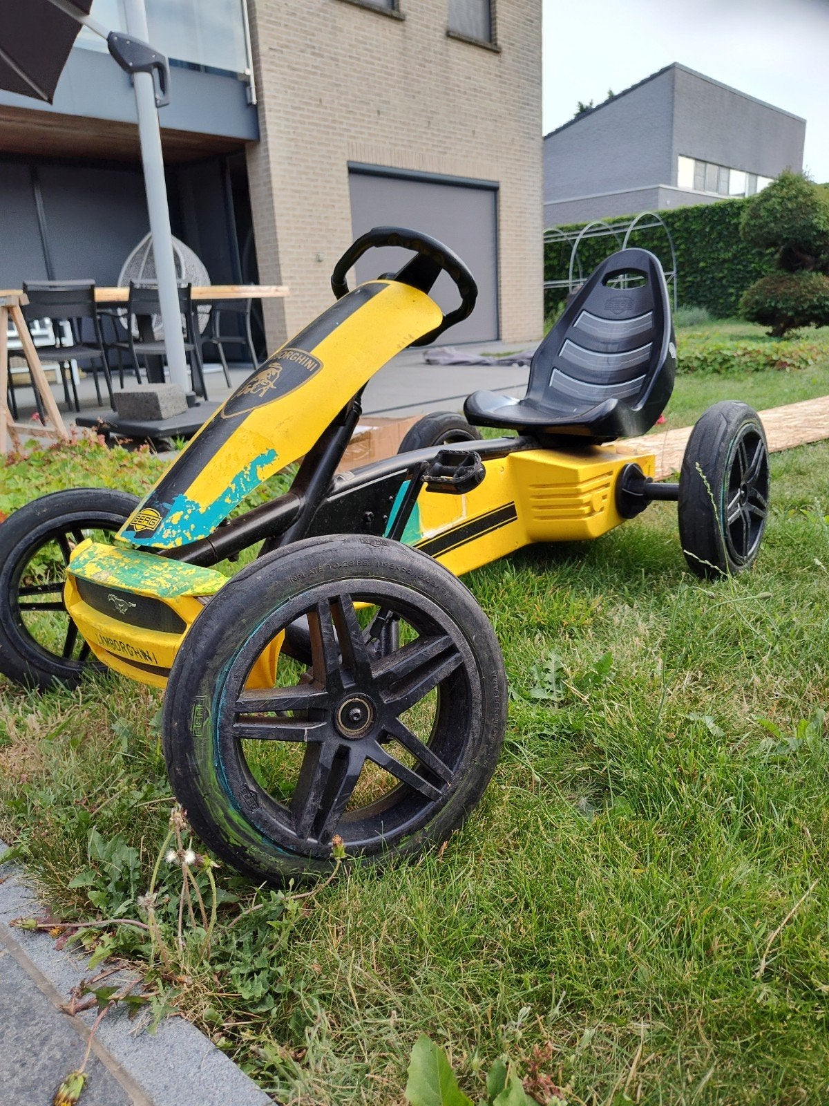 Gocart kind, Ophalen