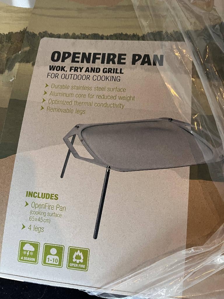 open vuur barbecue, Ophalen, Nieuw