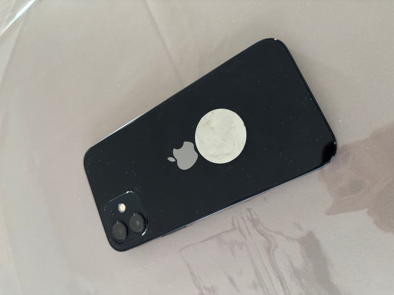 zwarte iPhone 12 met 64GB opslag, Enlèvement ou Envoi, Utilisé, Autres types, Apple