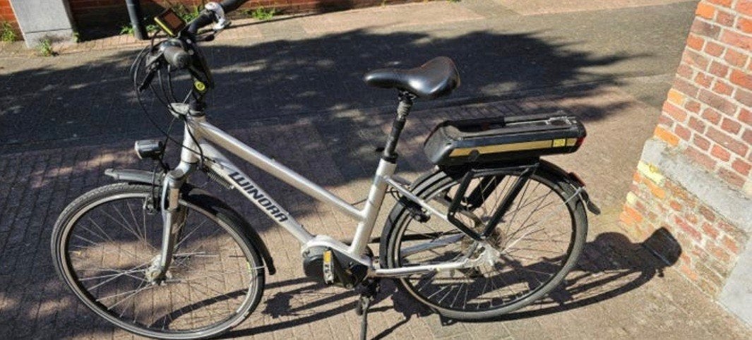 Winora F2 elektrische damesfiets, Enlèvement