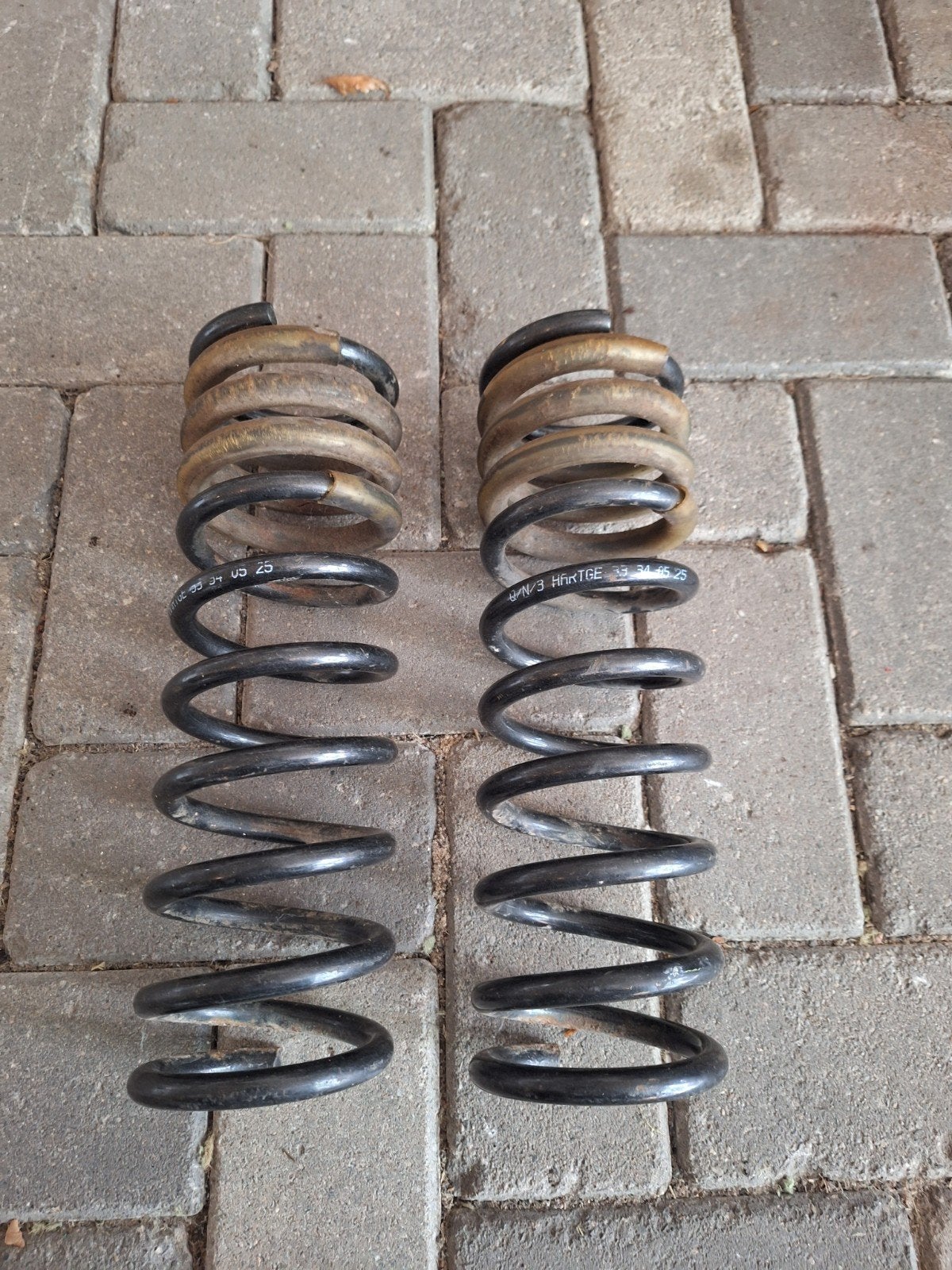 BMW E34 Hartge H5 535i 525i 520i achterveren verlaagd, Enlèvement ou Envoi, BMW