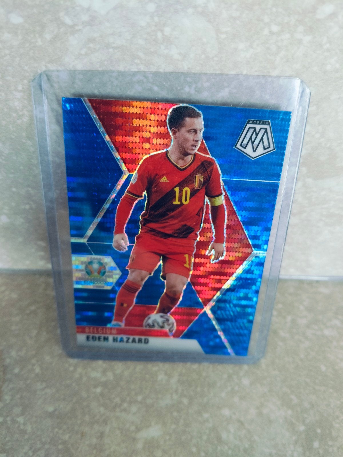 Panini Mosaic Euro 2020 Blue Pulsar Eden Hazard, Enlèvement ou Envoi