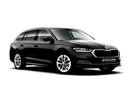 Skoda Octavia Combi OCT.COM AMB TS 81/1.0 M6F, Auto's, Octavia, 107 g/km, Zwart, Break