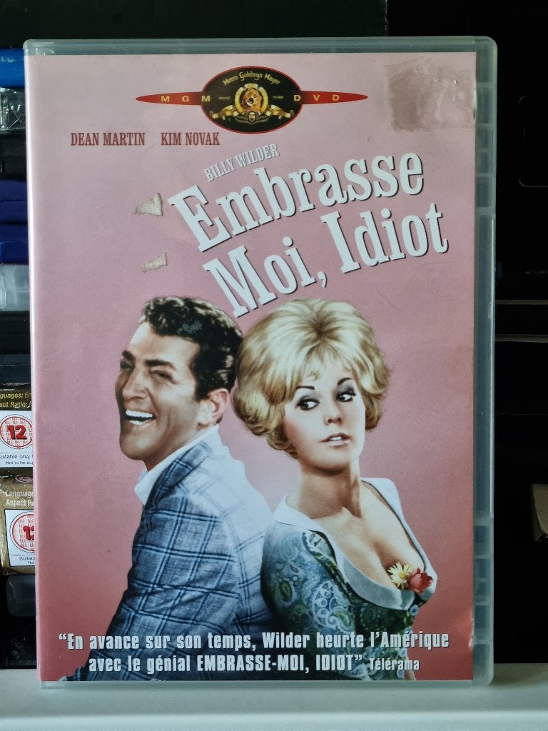 Kiss Me Stupid, Dean Martin, Kim Novak, Eng / Ned, Ophalen of Verzenden, Spaans, Nederlands