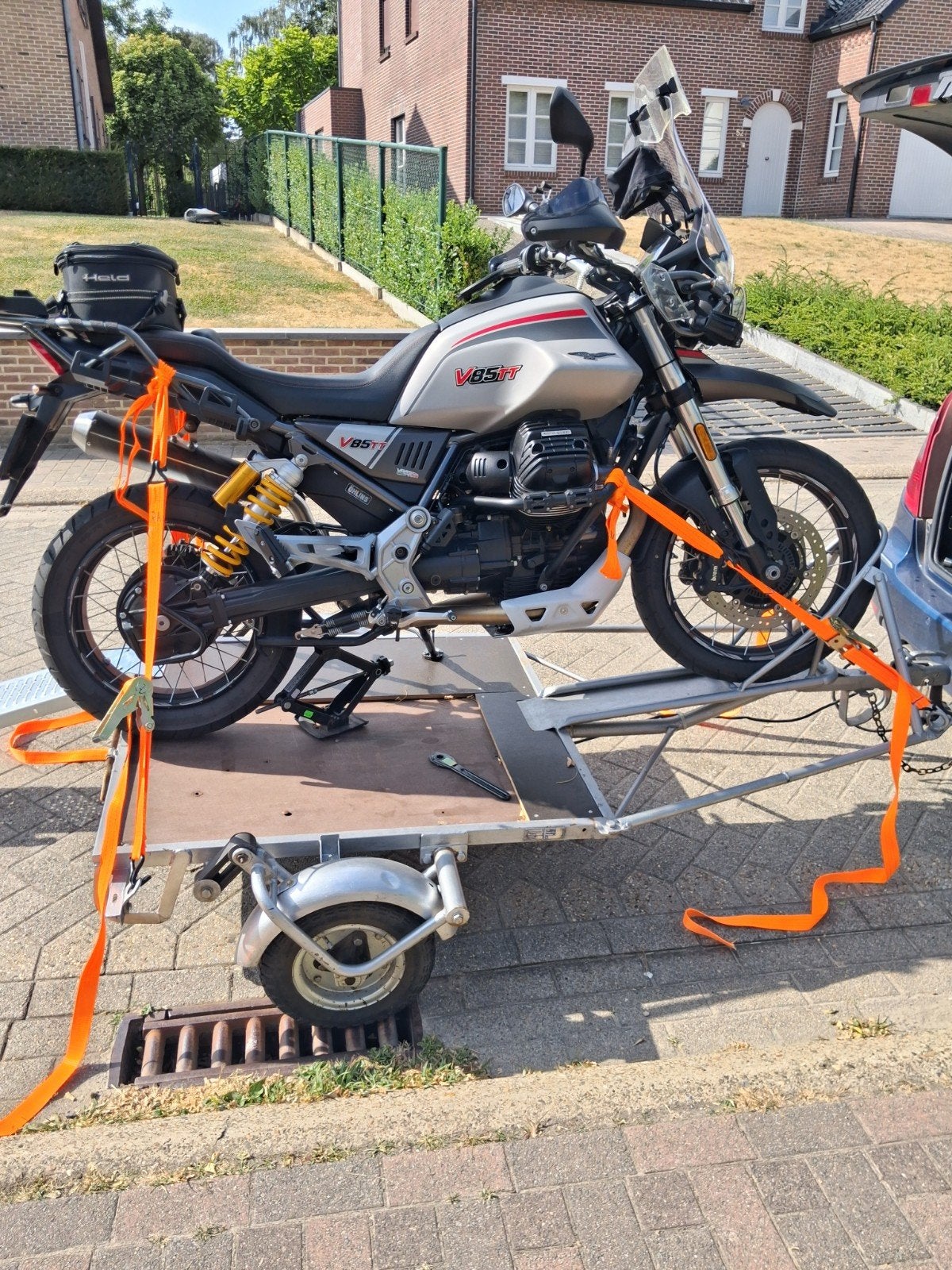 Stevige gerenoveerde motoremorque, Motoren, Accessoires | Overige, Ophalen