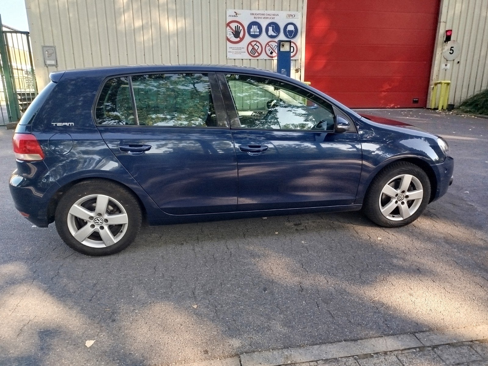 golf 6 2011 blauw 178000 km, Particulier, Te koop, Golf