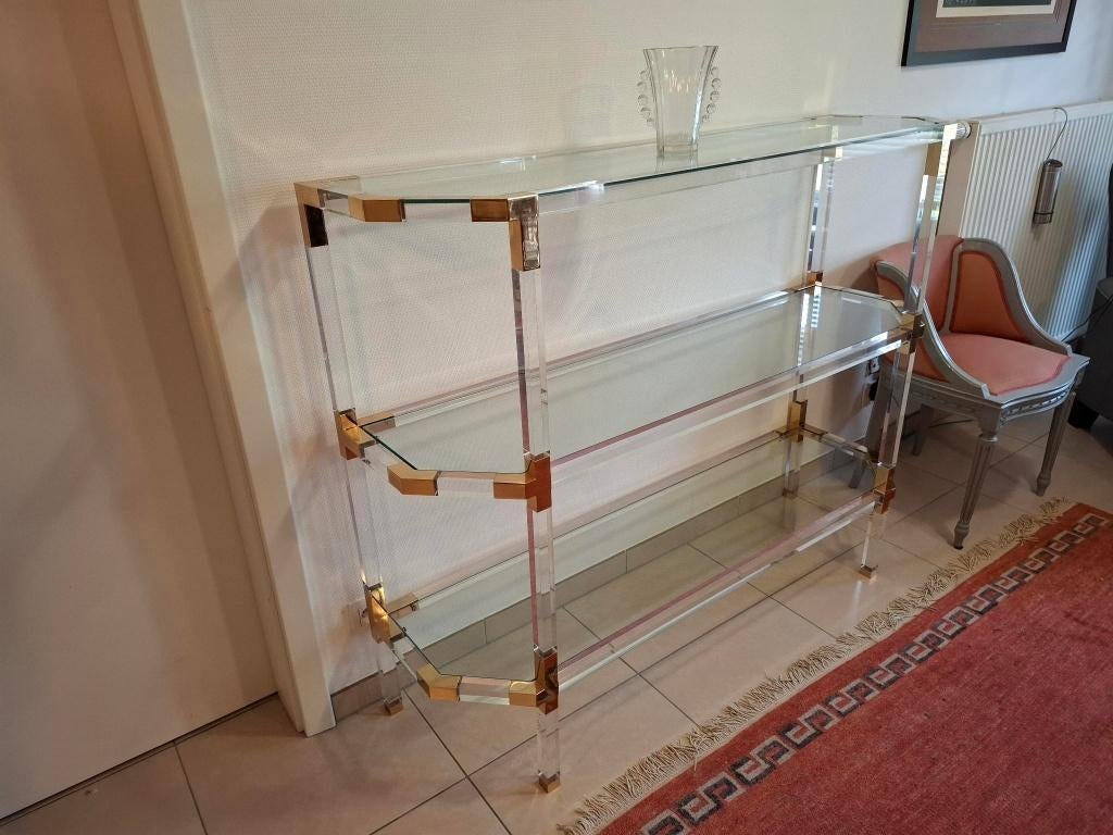 Étagère Luxe Hollywood Regency - Walt Louise - État Neuf, Enlèvement, Comme neuf