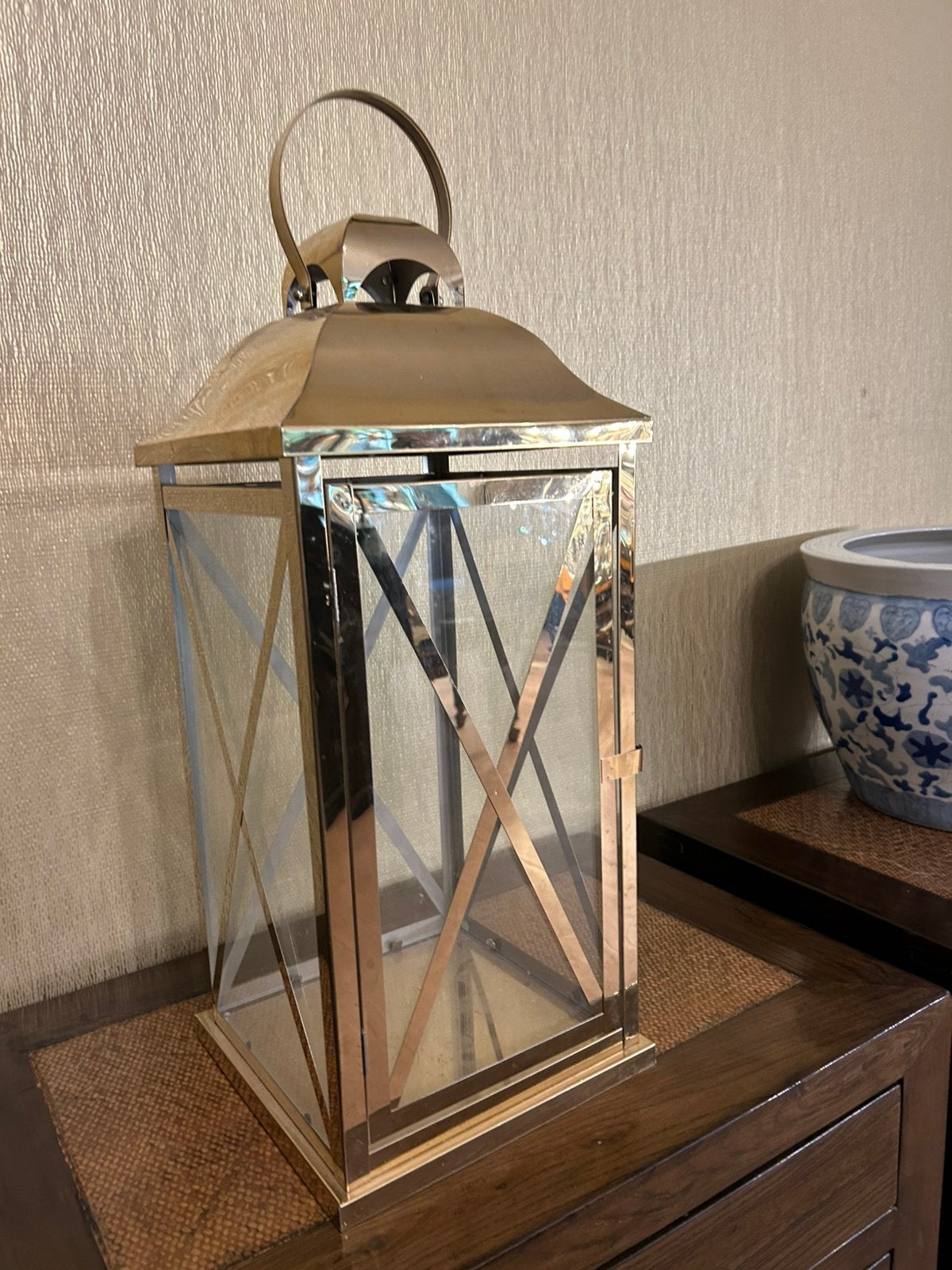 Mmou windlicht ( als nieuw ), Maison & Meubles, Enlèvement, Comme neuf, Photophore
