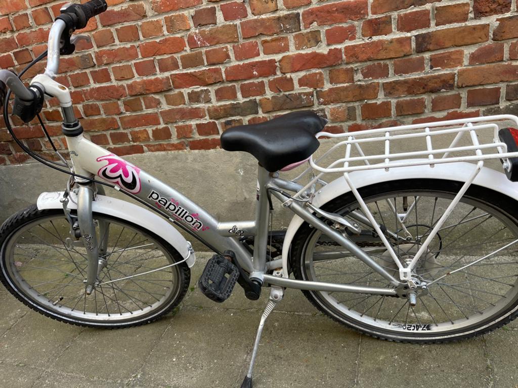 Meisje fiets, Ophalen, Gebruikt, 22 inch