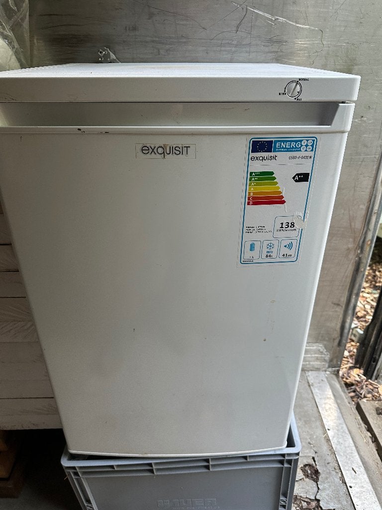 Diepvries tafelmodel zo goed als nieuw, Elektronische apparatuur, Vriezers en Diepvrieskisten, Zo goed als nieuw, Energieklasse A of zuiniger